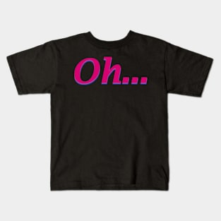 The Moment Of Realisation (Bisexual Pride) Kids T-Shirt